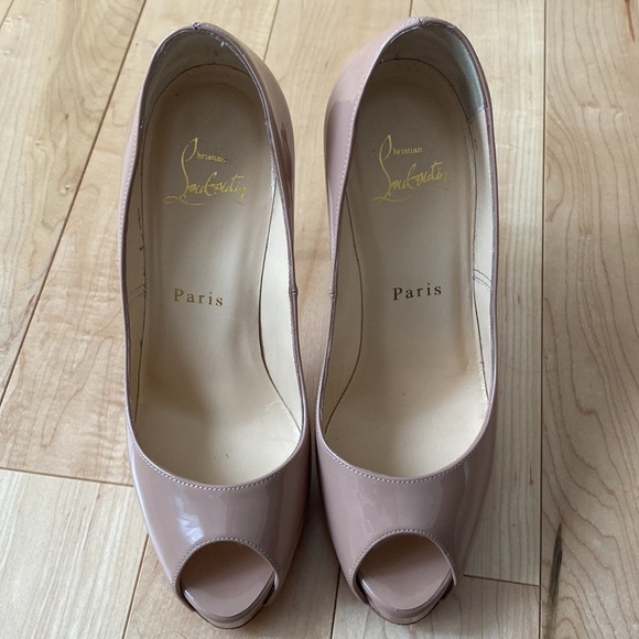 LOUBOUTIN SIZE 36 NUDE - Picture 8 of 15